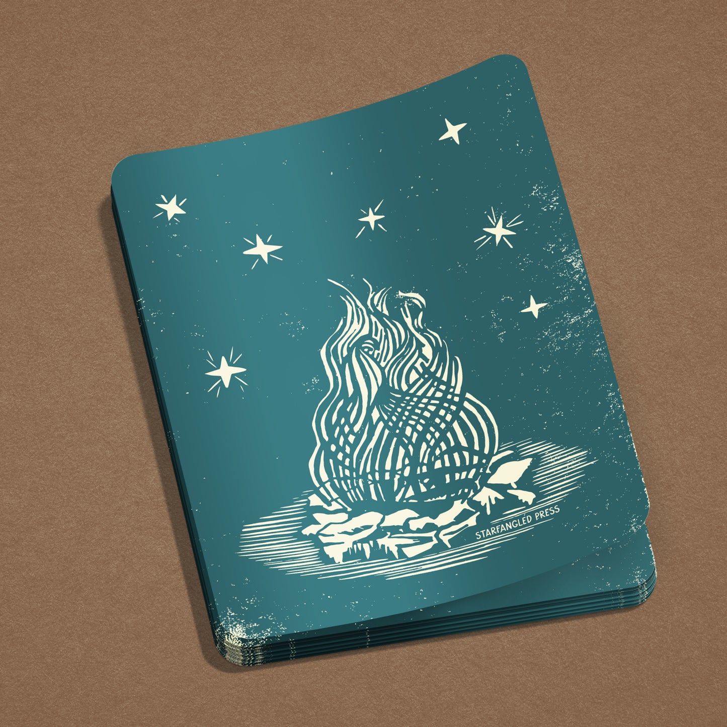 Campfire Sticker