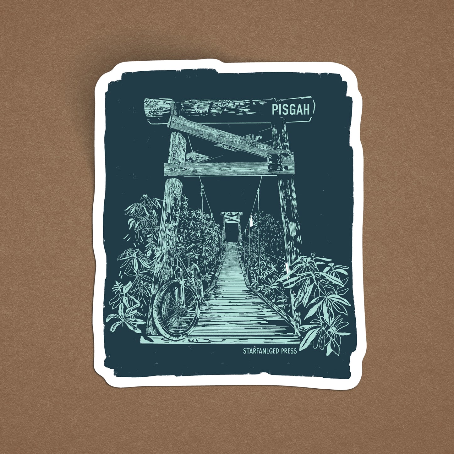 Pisgah Bridge Sticker