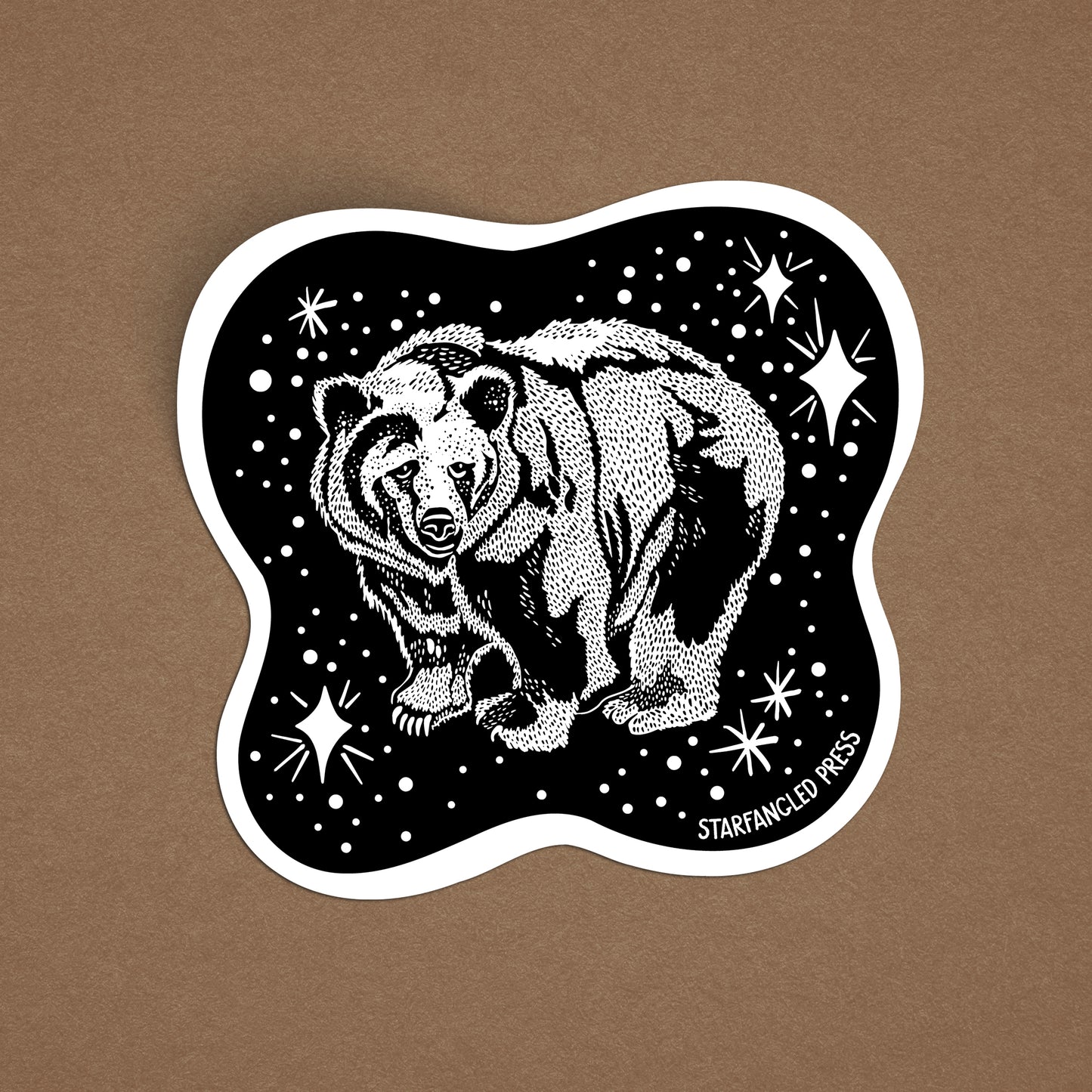 Cosmic Bear Sticker