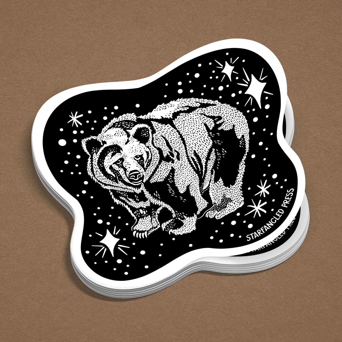 Cosmic Bear Sticker