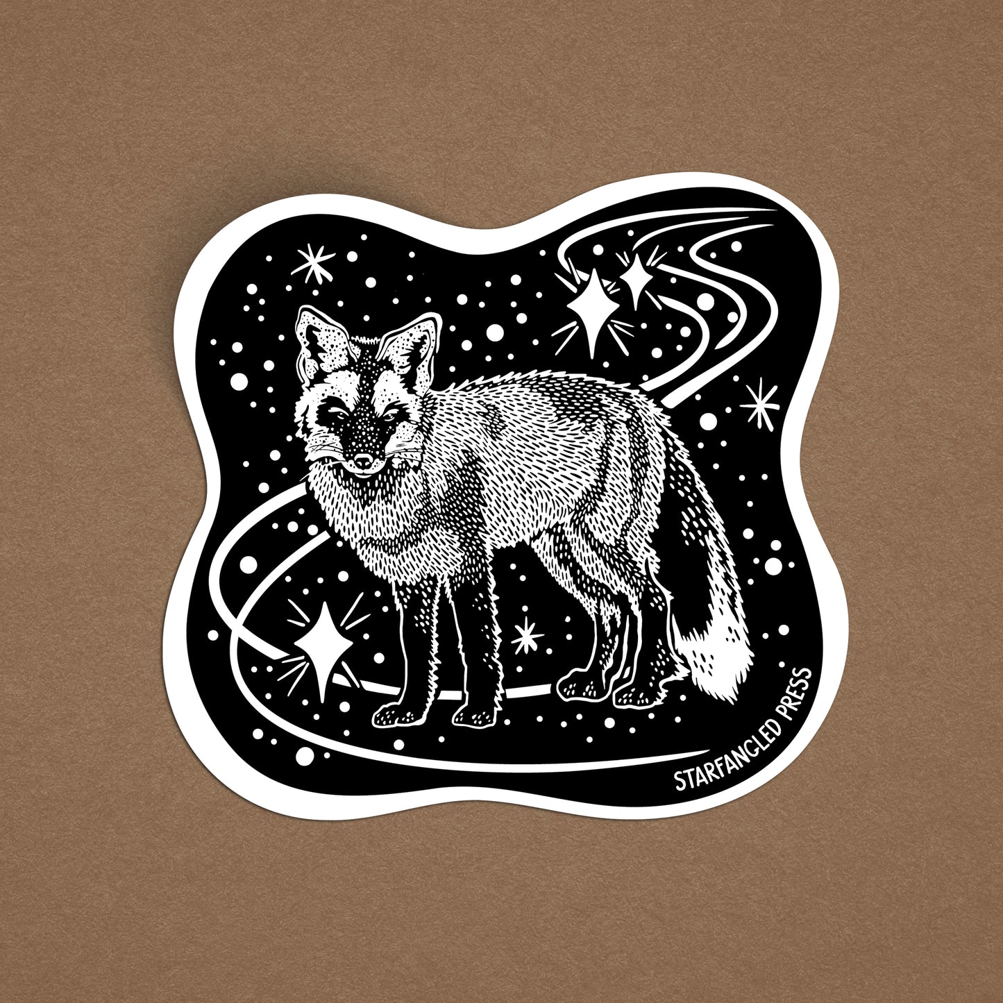Cosmic Fox Sticker
