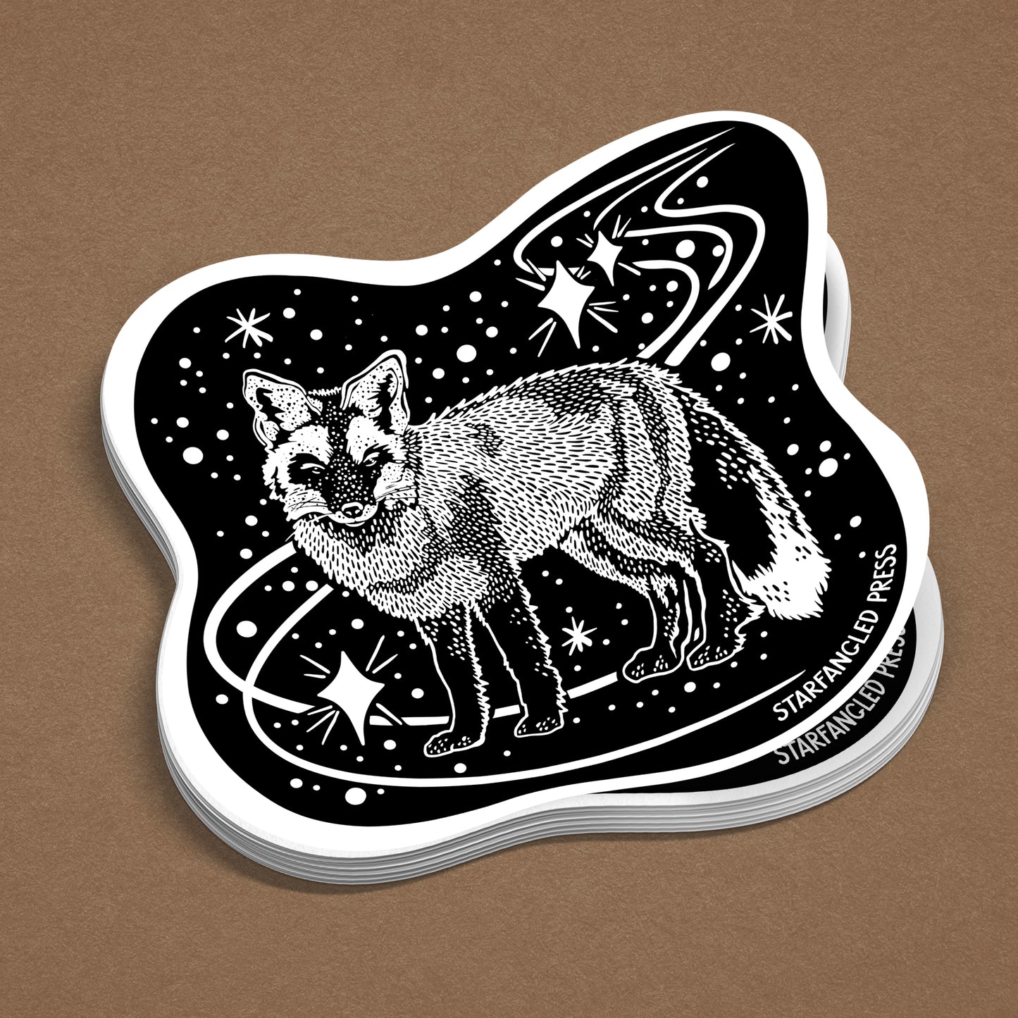 Cosmic Fox Sticker