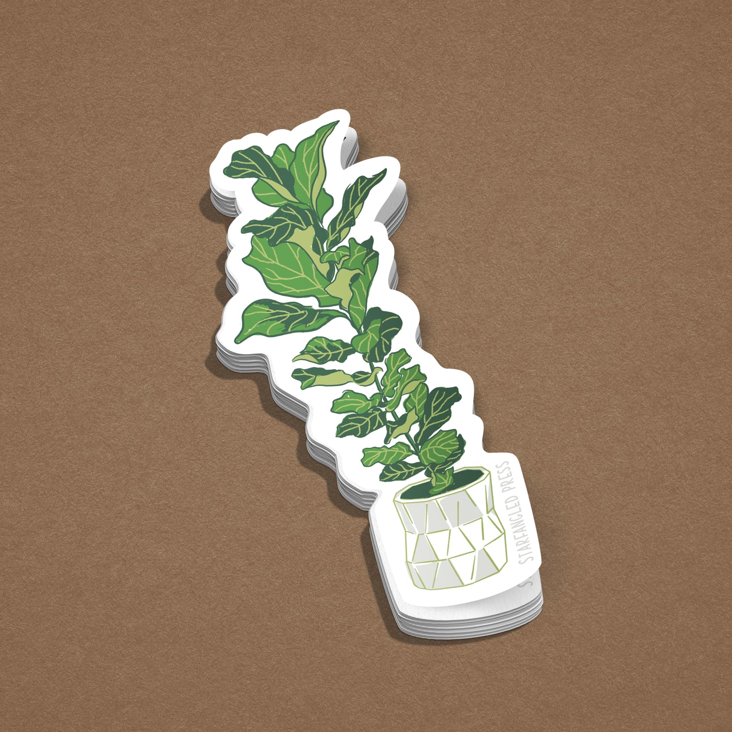 Fiddle Leaf Fig Sticker