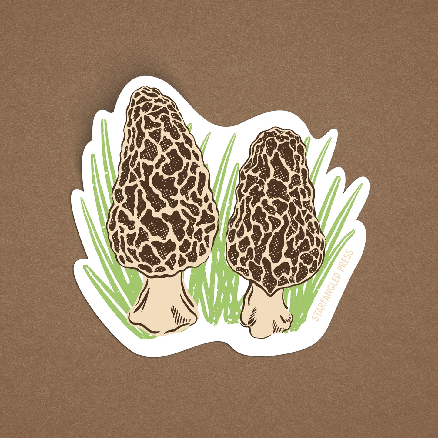 Morels Sticker