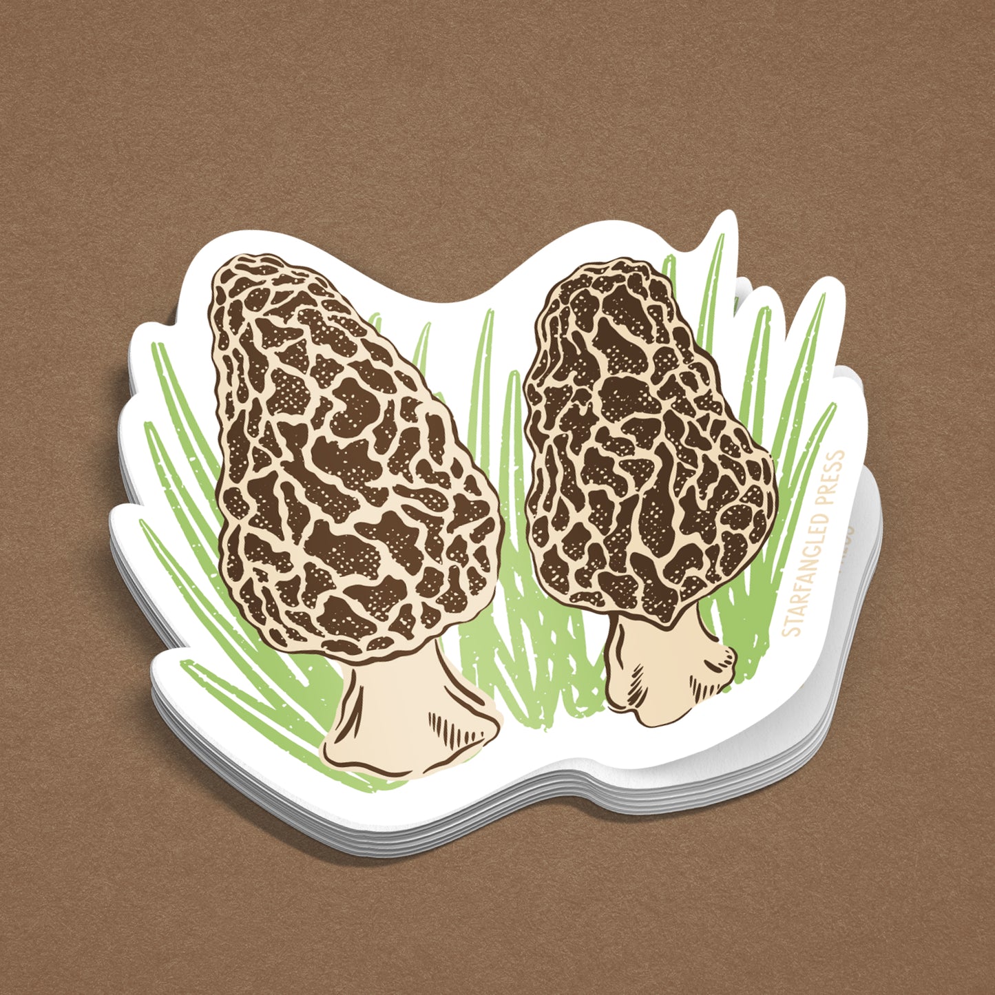 Morels Sticker