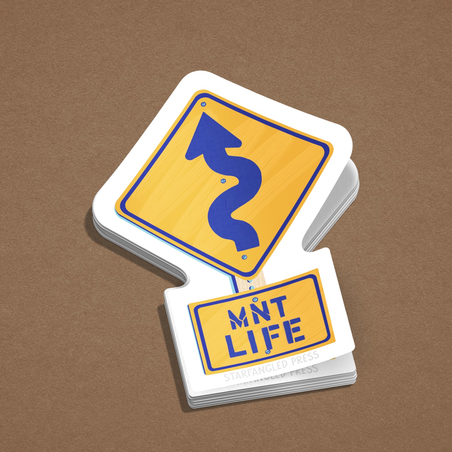 Mountain Life Sticker