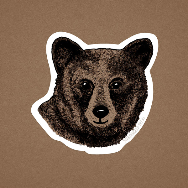 Baby Bear 3" Vinyl Sticker