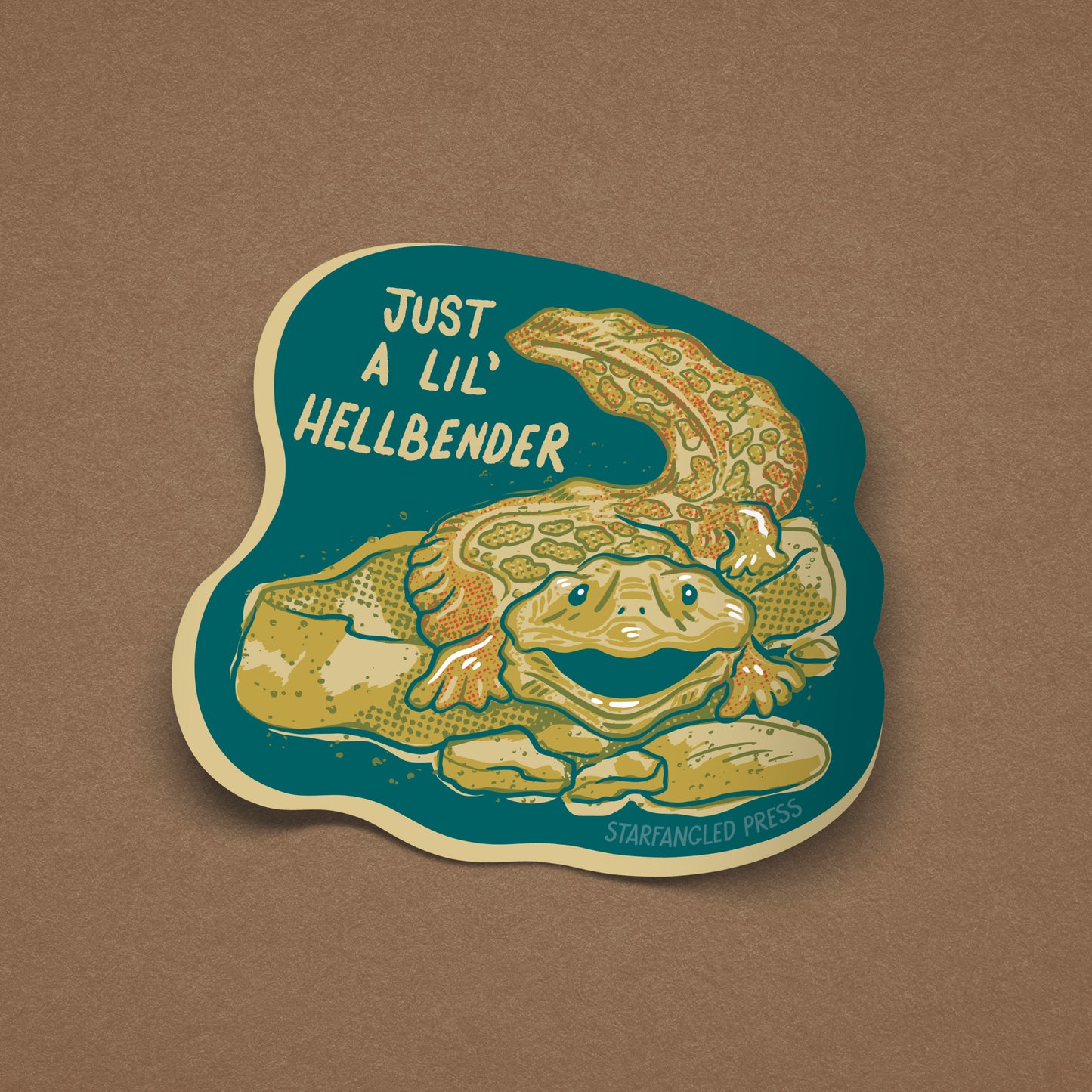 Lil' Hellbender Sticker