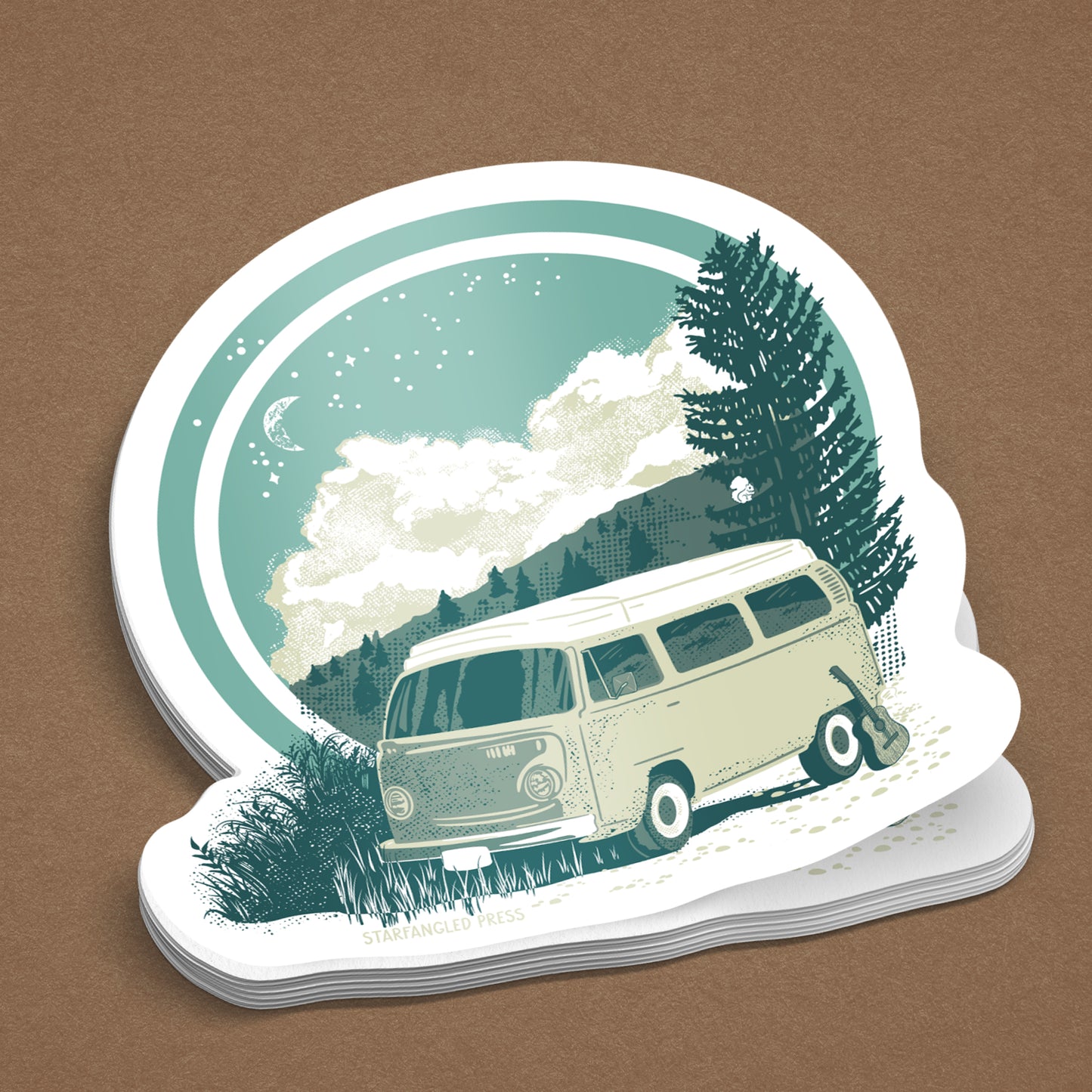 Traveling On Sticker