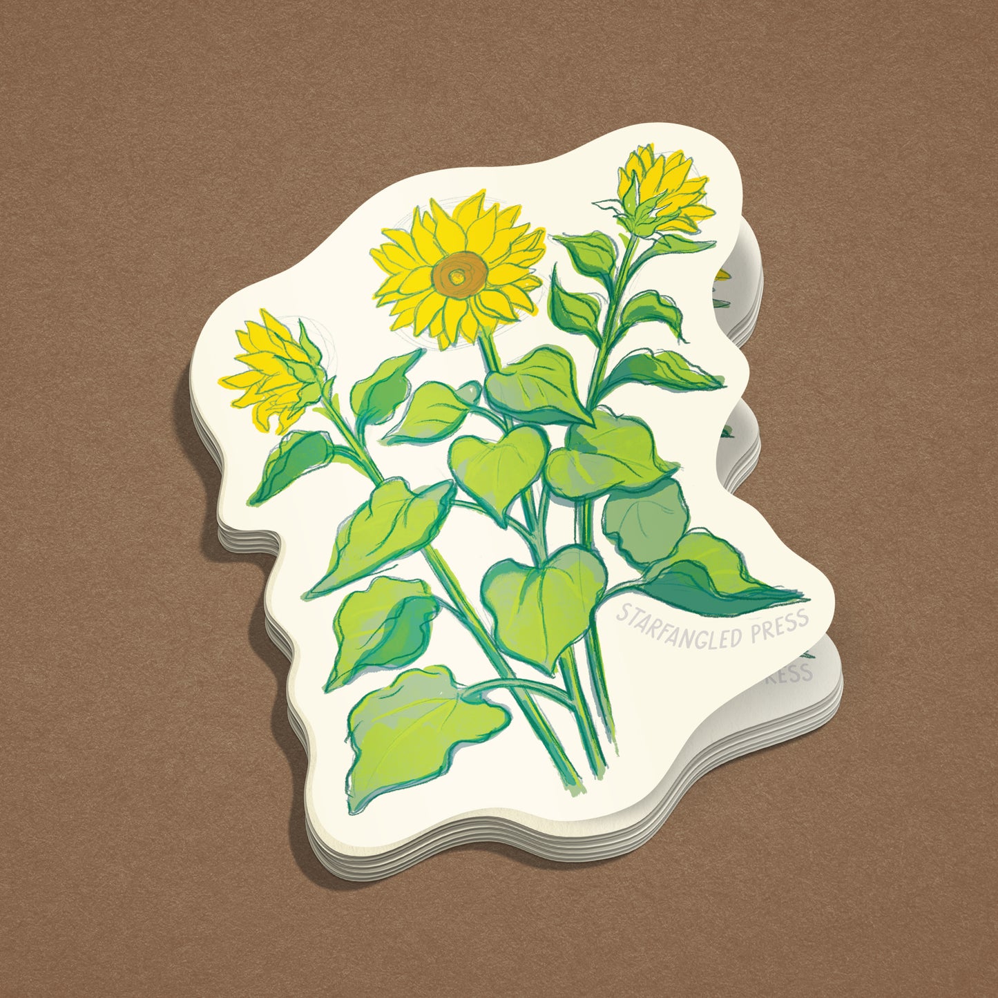 Sunflowers Sticker