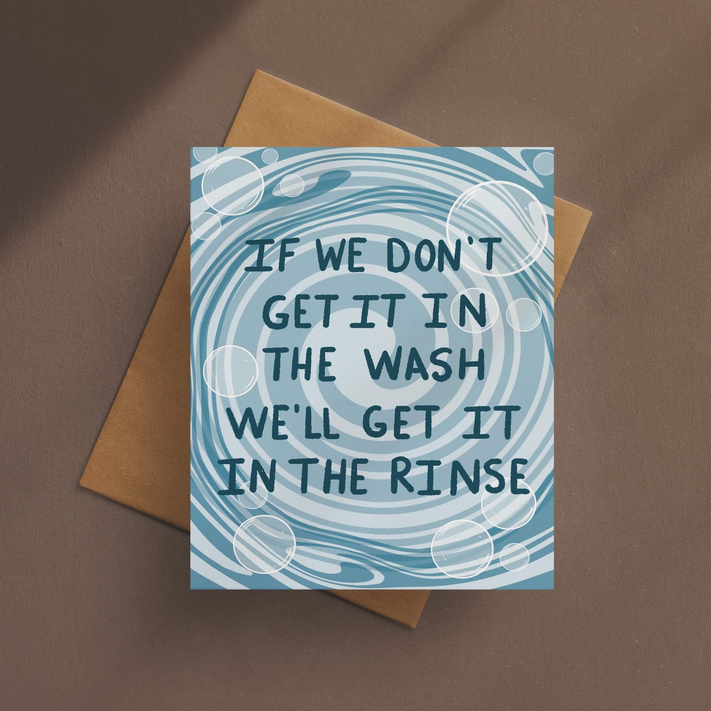 Get It In The Wash Card