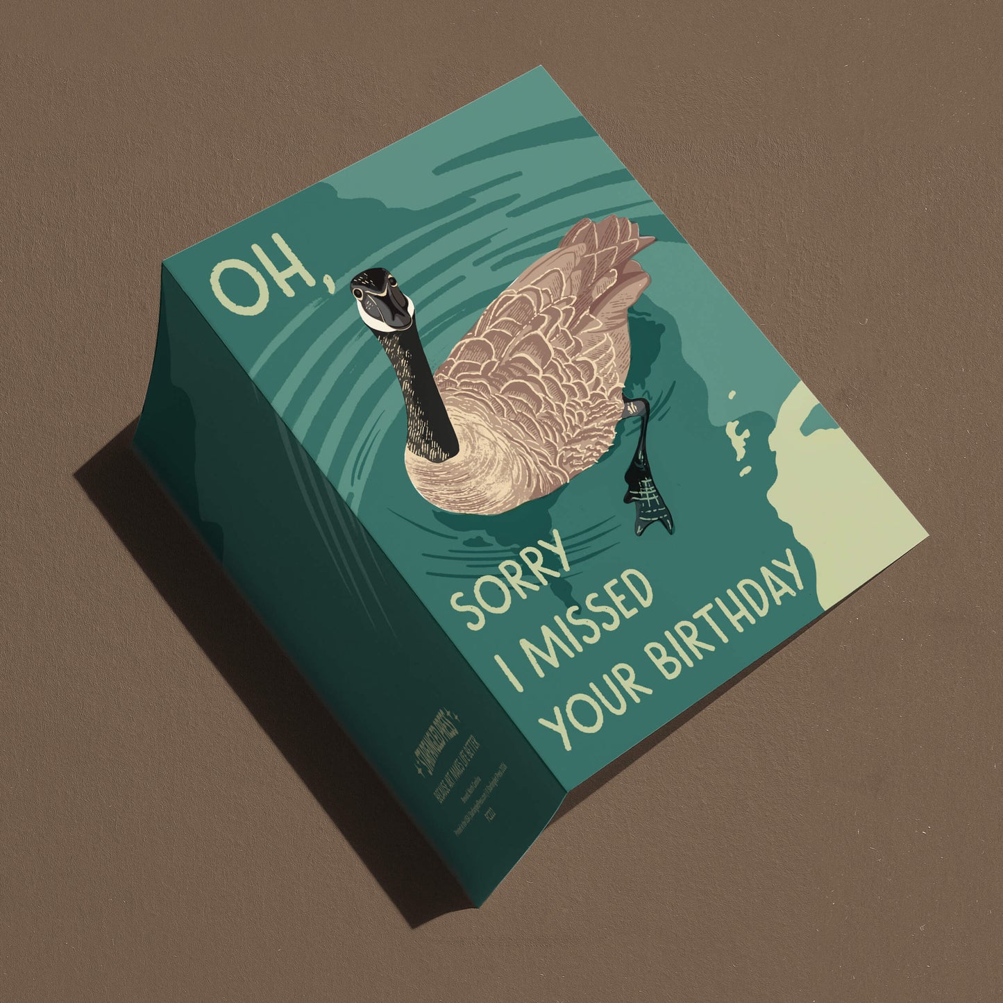 Oh, Duck Birthday Card