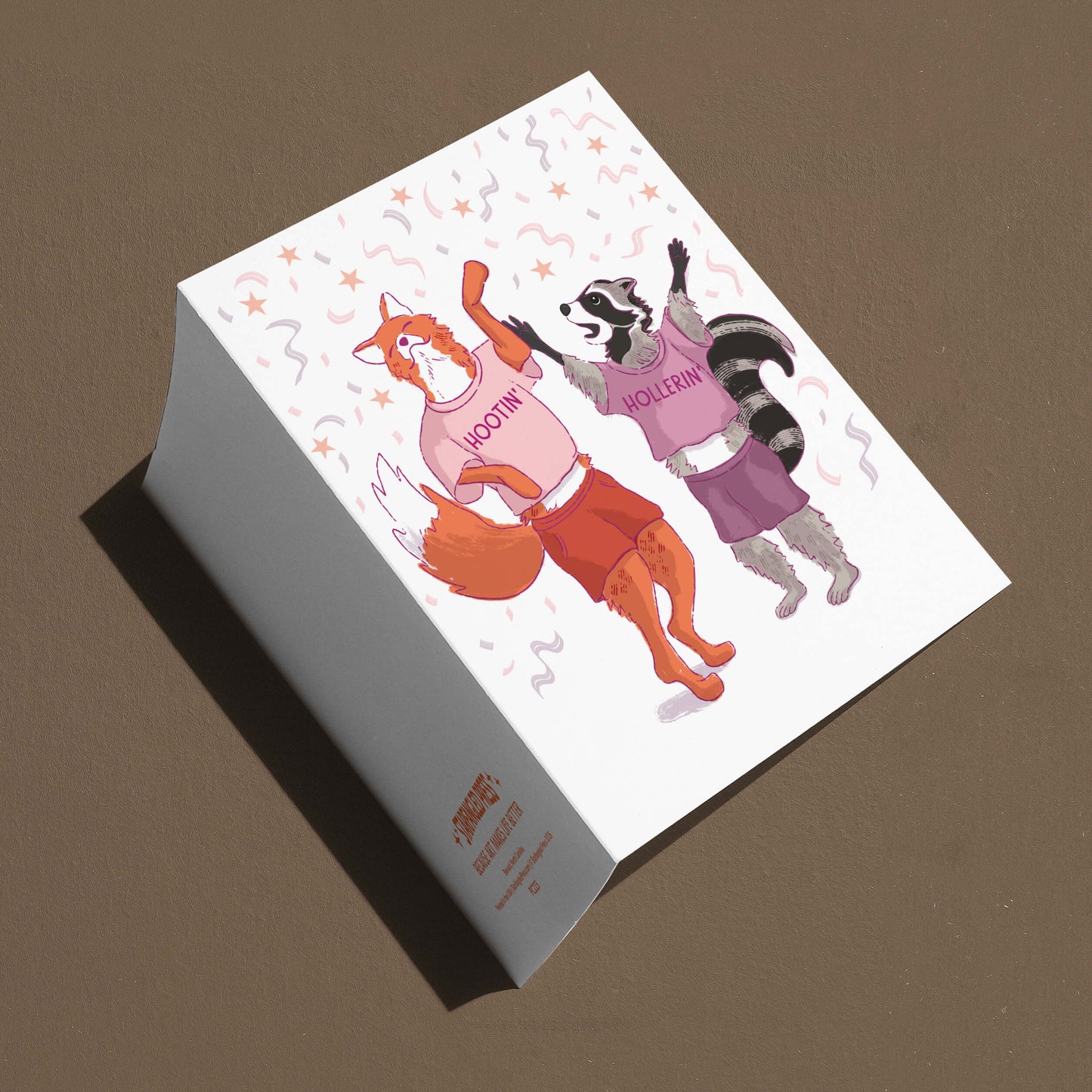 Hootin' And Hollerin' Congratulations Card