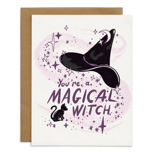 You're A Magical Witch Card