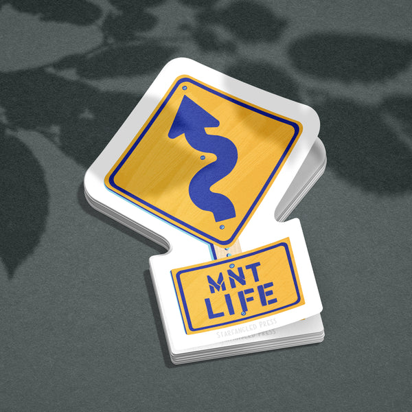 Mountain Life 3" Vinyl Sticker