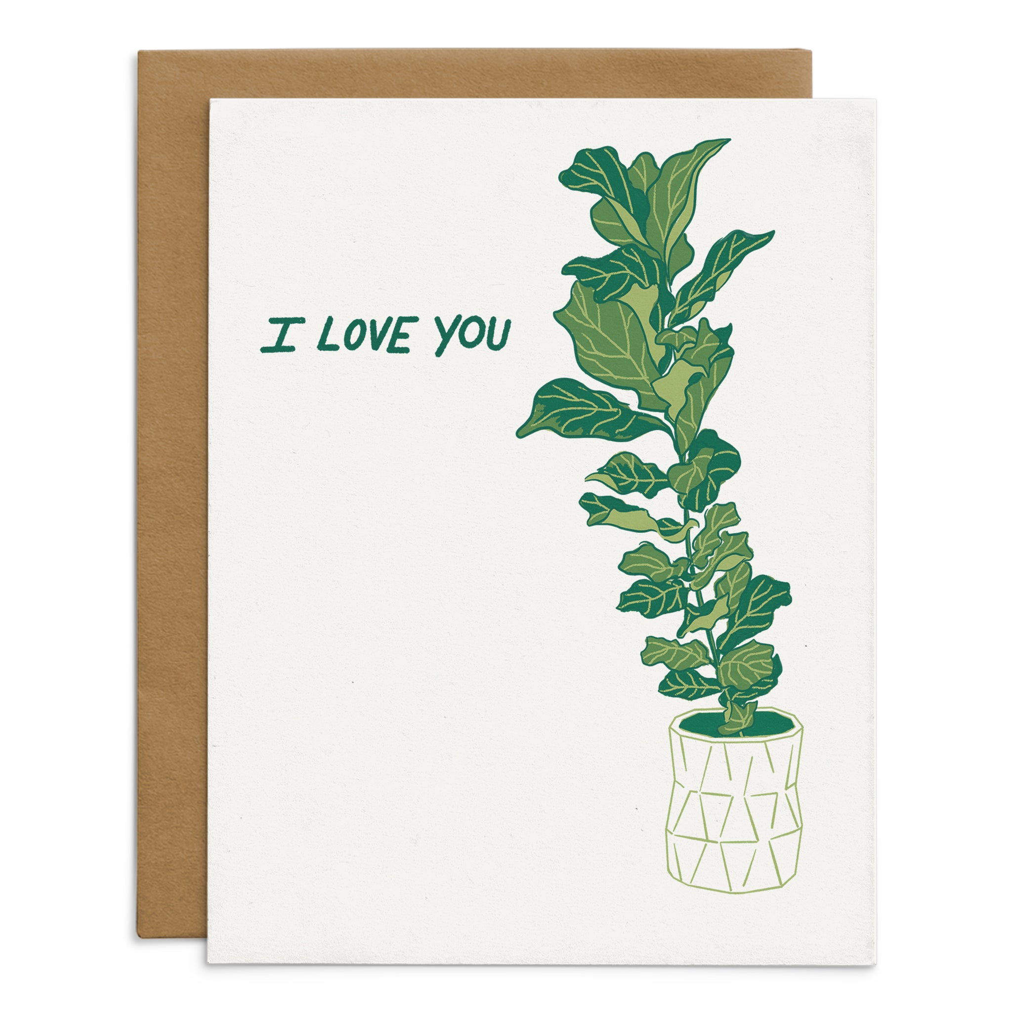 Fiddle Leaf Fig Love Card