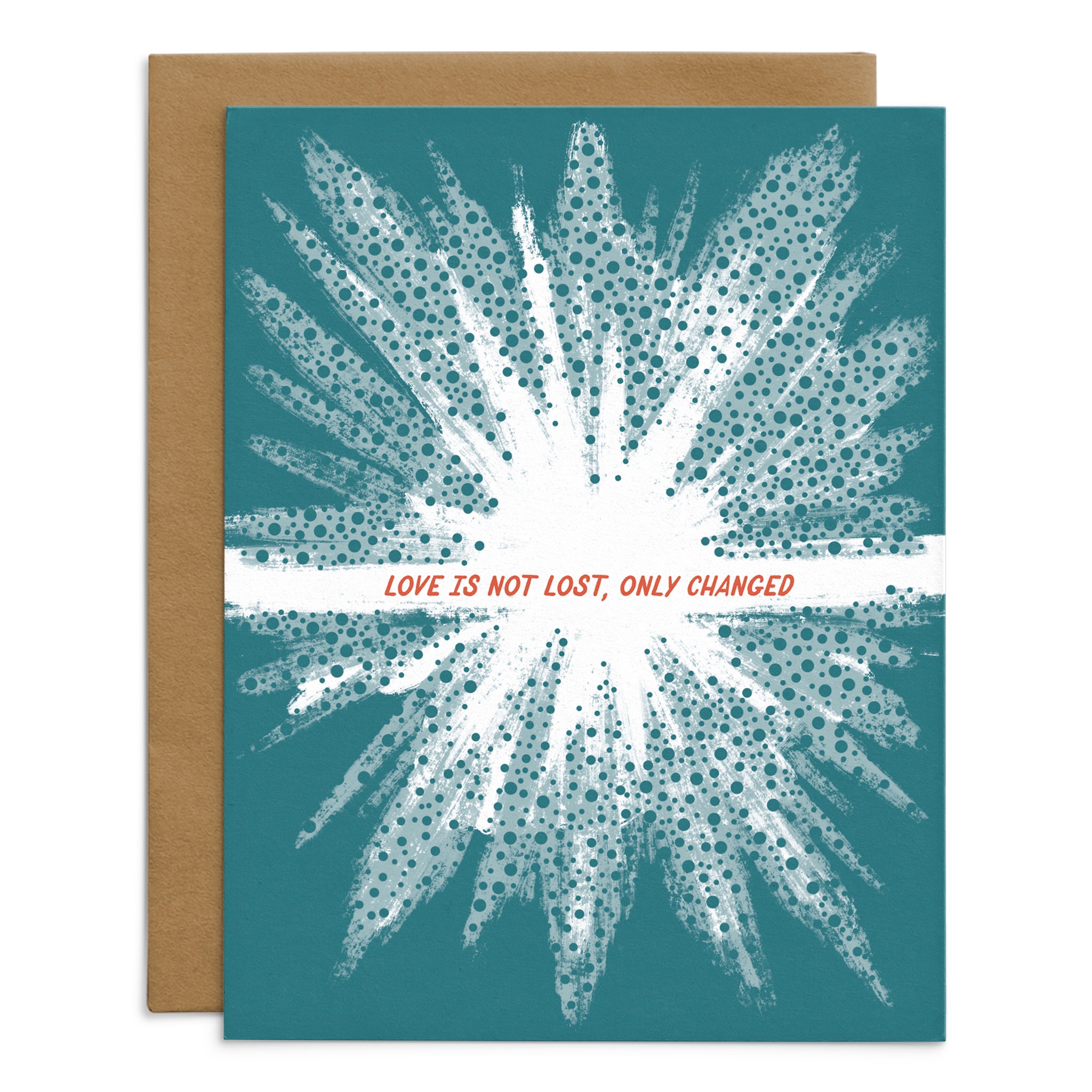 Love Is Not Lost Sympathy Card