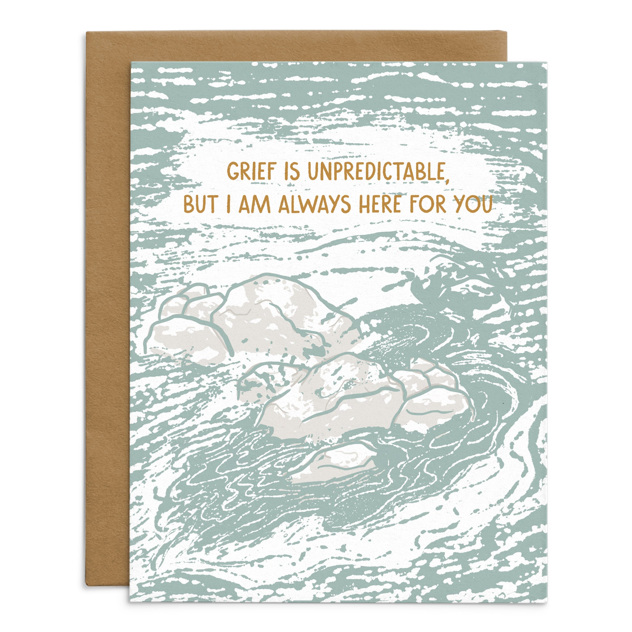 Grief Is Unpredictable Card