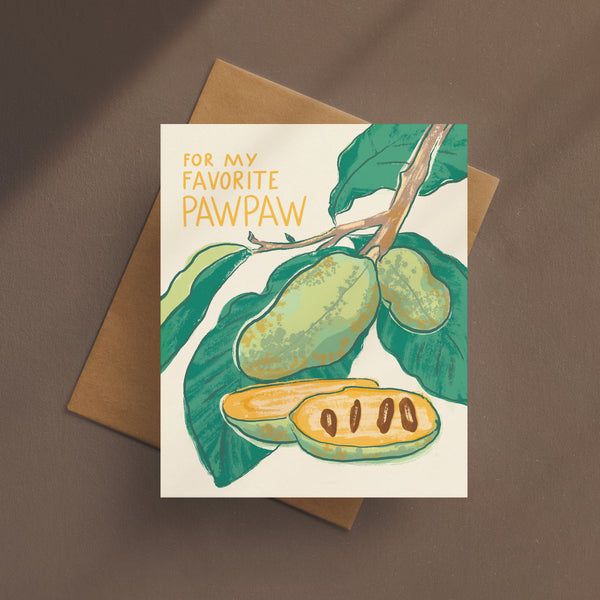 For My Favorite PawPaw Card