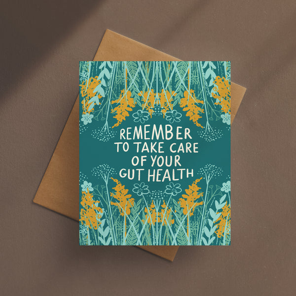 Take Care Of Your Gut Health Card