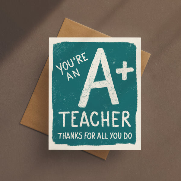 A+ Teacher Card