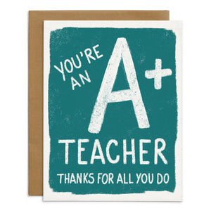 A+ Teacher Card