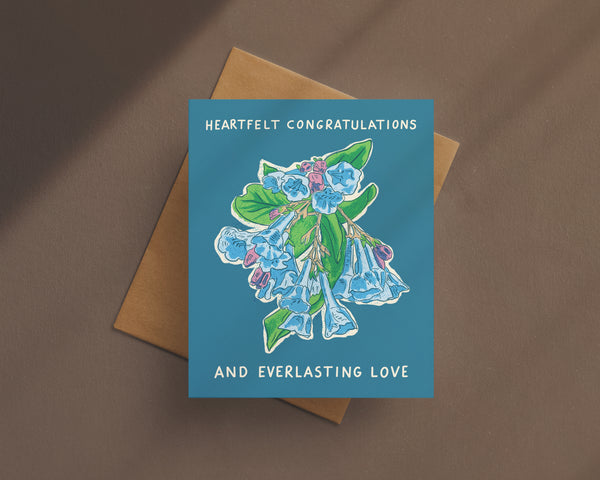 Heartfelt Congratulations and Everlasting Love Card