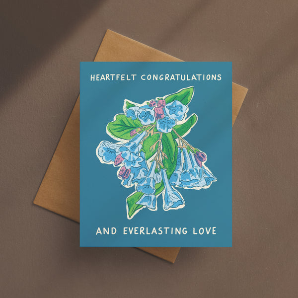 Heartfelt Congratulations and Everlasting Love Card