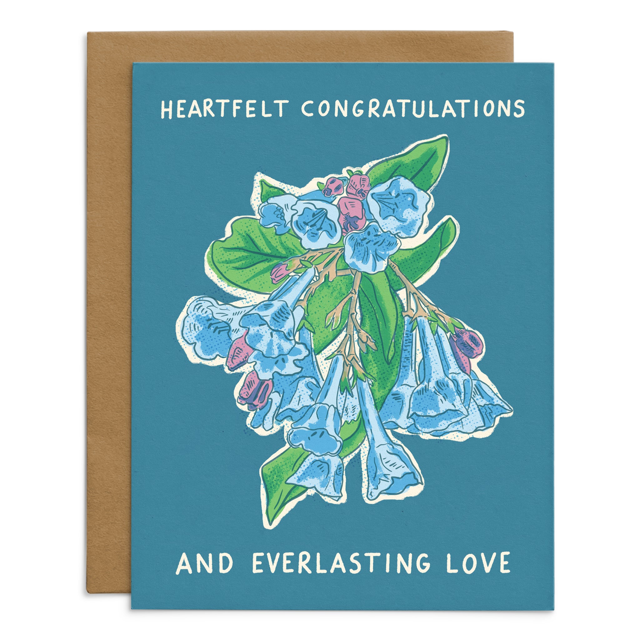 Heartfelt Congratulations and Everlasting Love Card