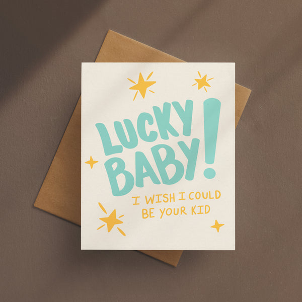 Lucky Baby Card