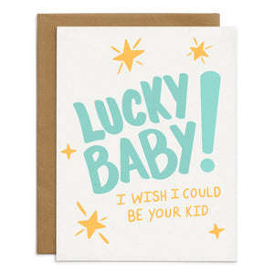 Lucky Baby Card