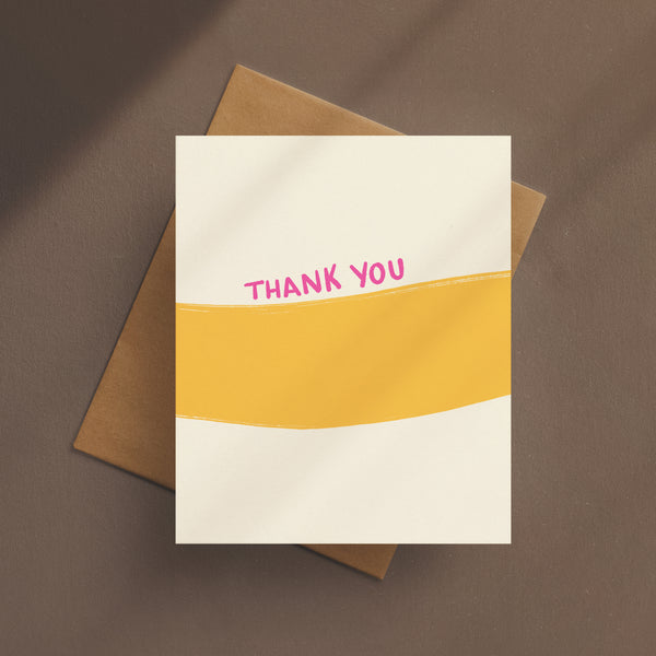 Thank You Ribbon Card