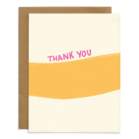 Thank You Ribbon Card