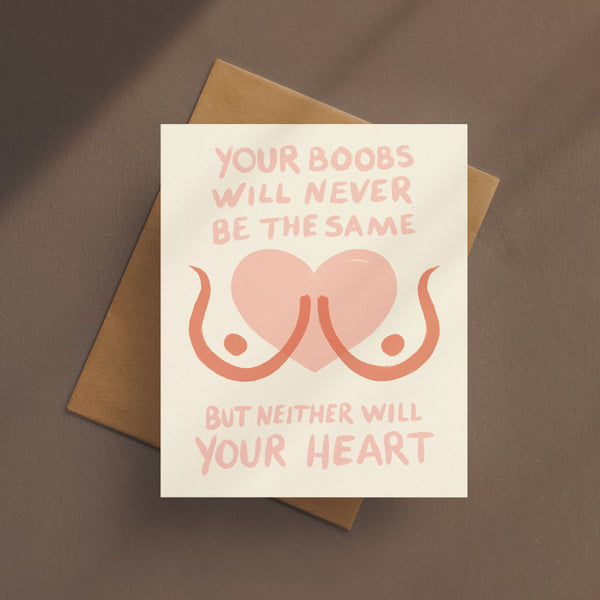 Your Boobs Will Never Be The Same Card