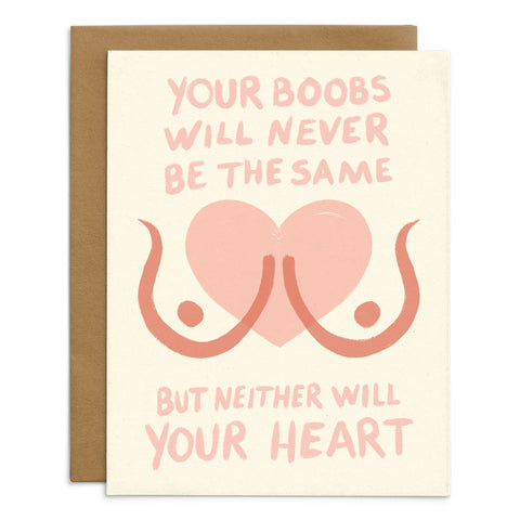 Your Boobs Will Never Be The Same Card