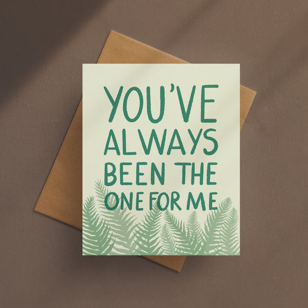 The One For Me Card