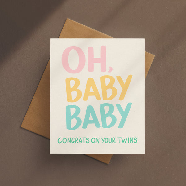 Oh, Baby Baby Card