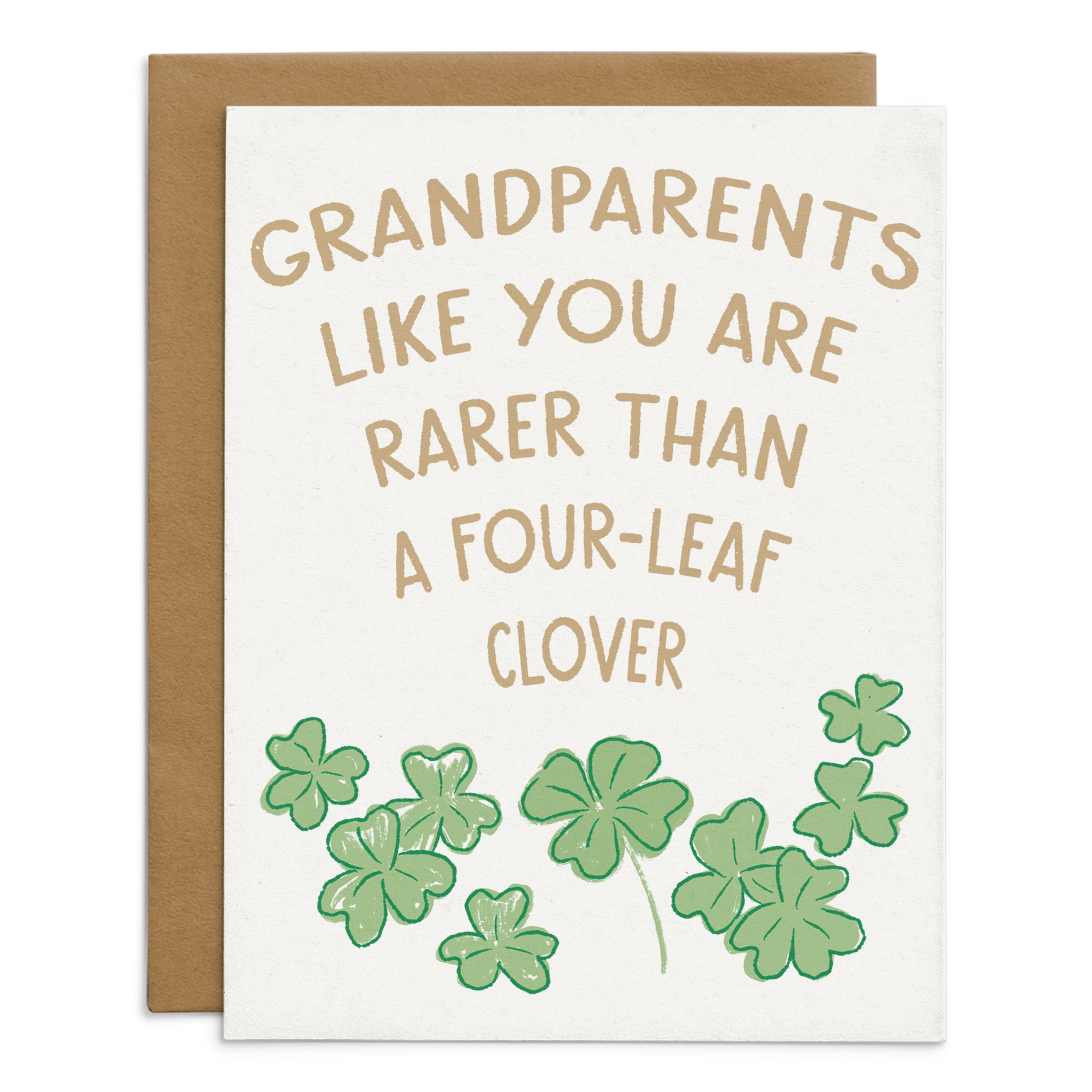 Rarer Than A Four-Leaf Clover Card