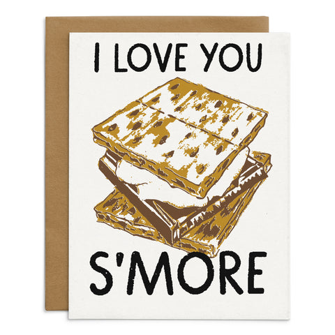 I Love You S'more Card