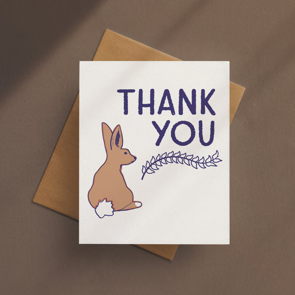 Thank You Bunny Card