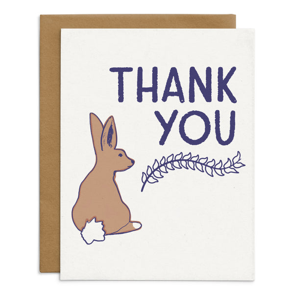 Thank You Bunny Card