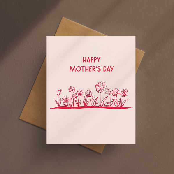 Happy Mother's Day Flowers Card