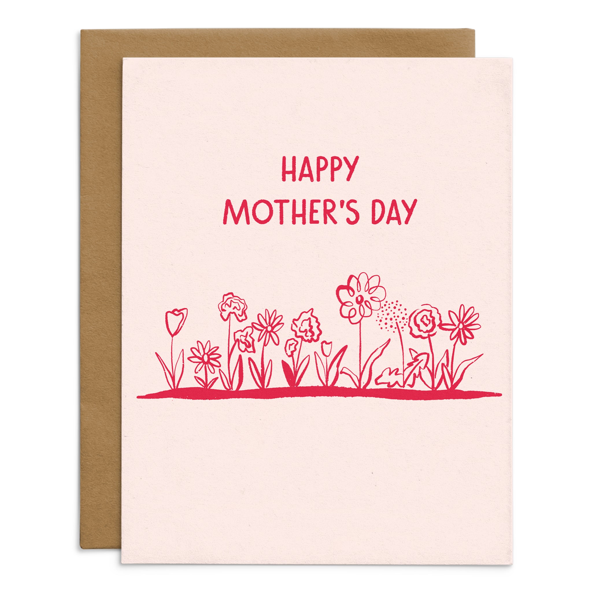 Happy Mother's Day Flowers Card