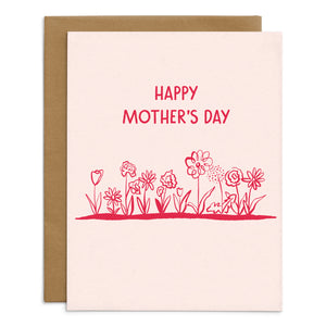 Happy Mother's Day Flowers Card