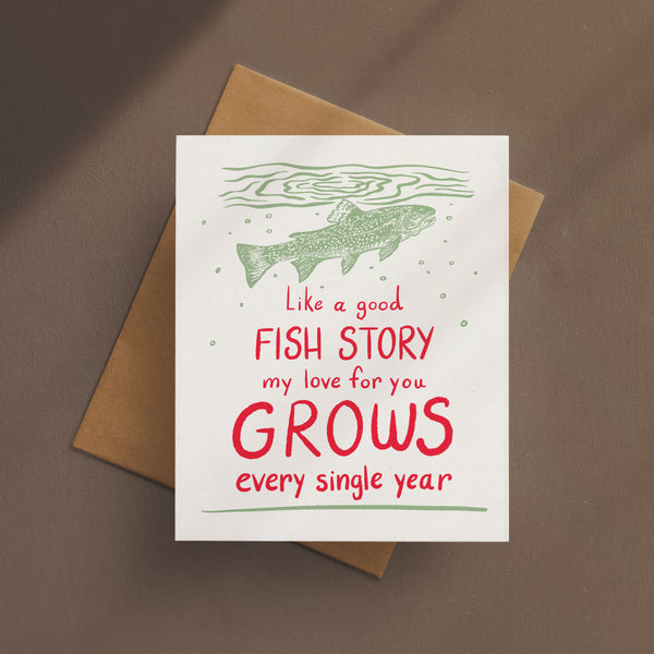 Fish Story Card