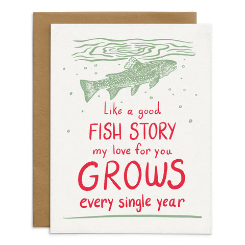 Fish Story Card