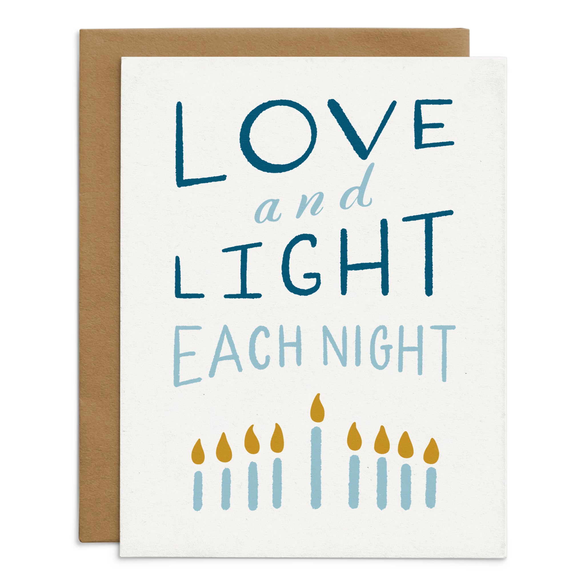 Love and Light Hanukkah Card