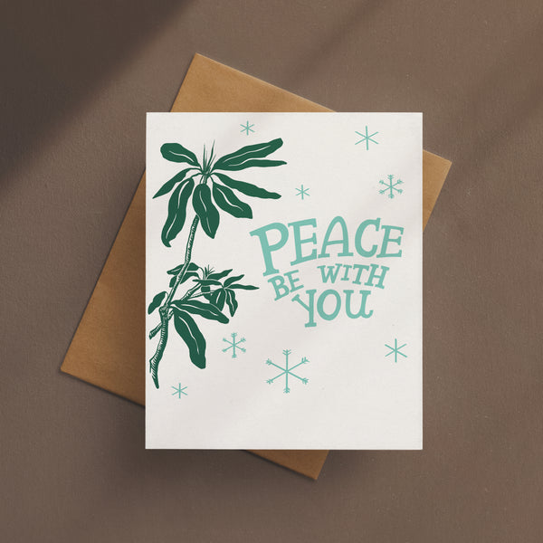 Peace Be With You Card