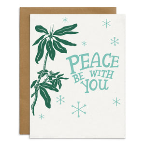 Peace Be With You Card