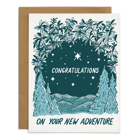 Congratulations On Your New Adventure Card